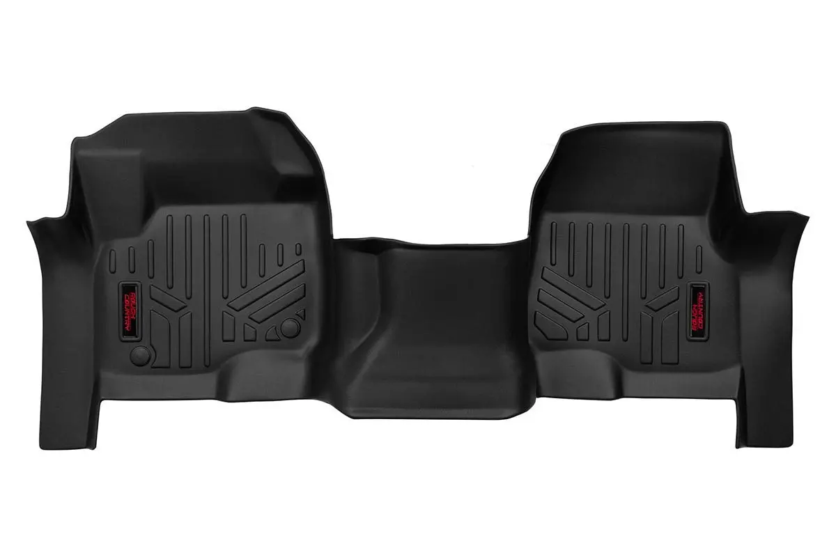 Rough Country Floor Mats Front  Ford F-250/F-350 Super Duty 2Wd/4Wd (2017-2025) 1