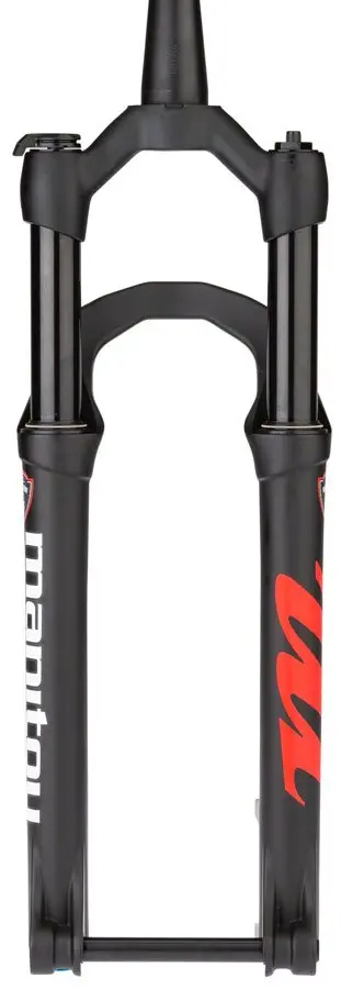 Manitou Markhor Suspension Fork - 27.5", 100 Mm, 15 X 110 Mm, 44 Mm Offset, Matte Black 1