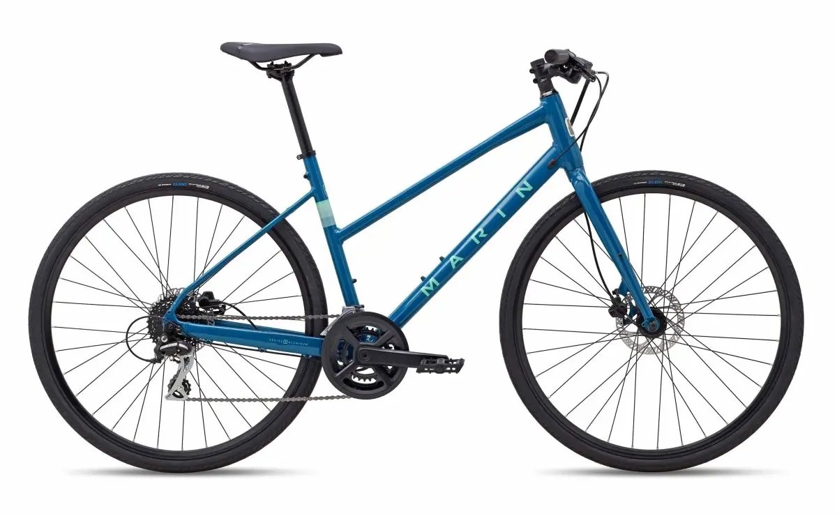 Marin Farfax 2 St 700C Fitness Hybrid Bicycle - Green 1