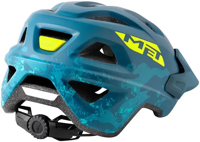 Met Eldar Mips Kids Helmet - Petrol Blue Camo, Matte, Youth 2