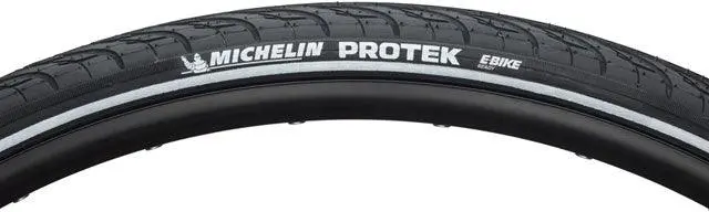Michelin Protek Tire - 27 X 1-1/4, Clincher, Wire, Black, Ebike 1