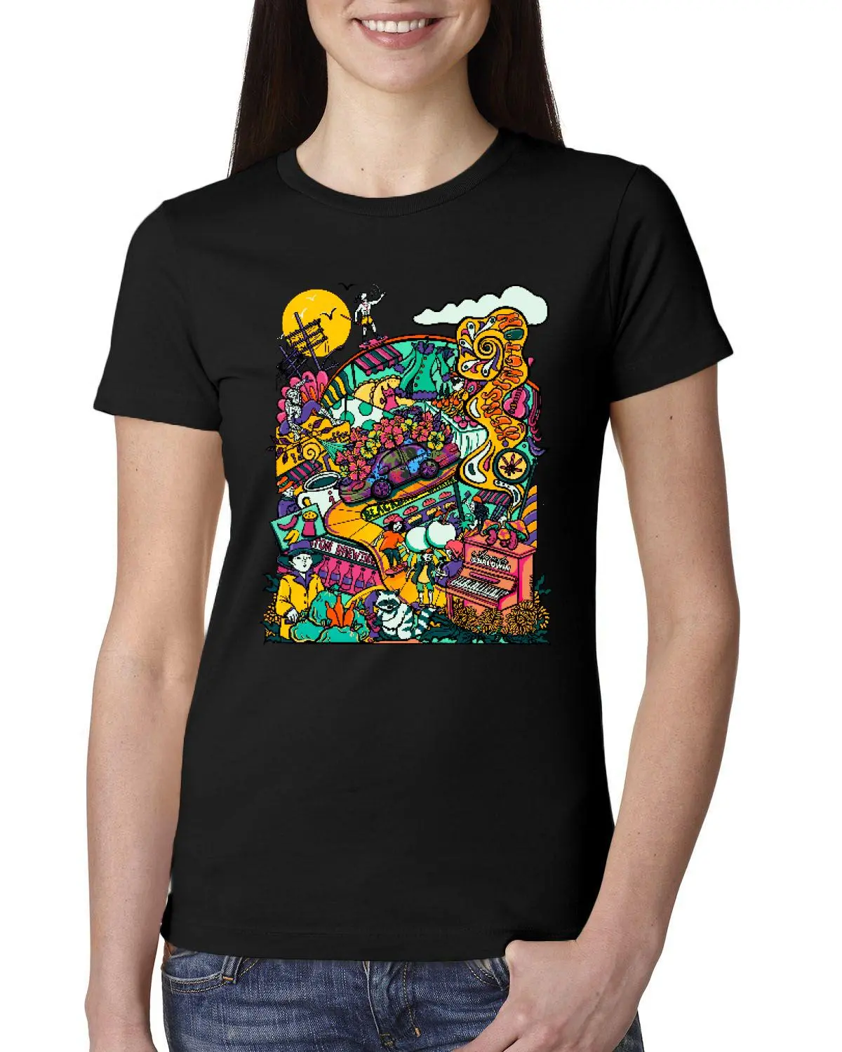 Kensington Market Womens Shirt - Pfmonkey X Augusta&Baldwin 1