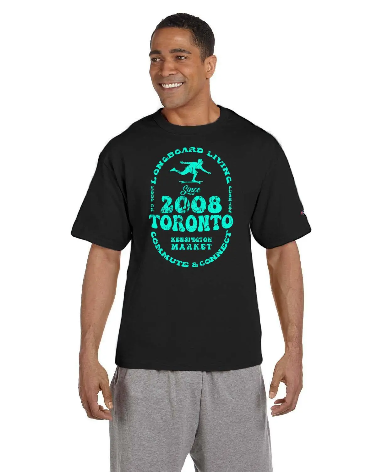2008 Distressed - Black Shirt 1