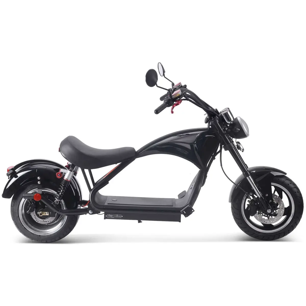 Mototec Lowboy 60V 2500W Black Folding Lithium Scooter