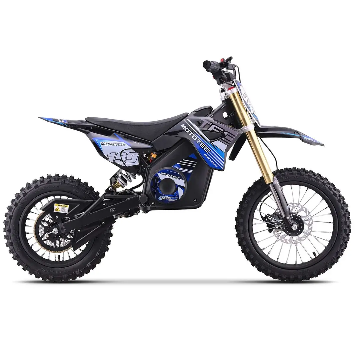 Mototec Pro 48V 1800W Entry-Level Electric Dirt Bike