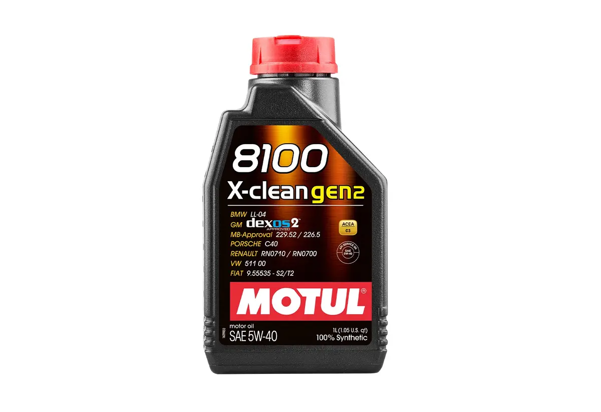 Motul 8100 X-Clean Gen2 5W-40 1