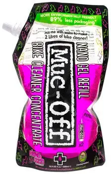 Muc-Off Nano Tech Gel Concentrate Cleaner: 500Ml Pouch 1