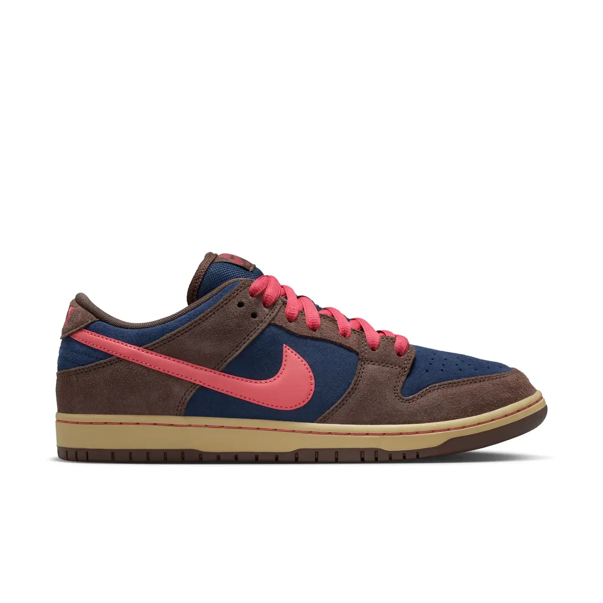 Nike Sb Dunk Low Pro Shoe - Baroque Brown/Adobe/Midnight Navy 1