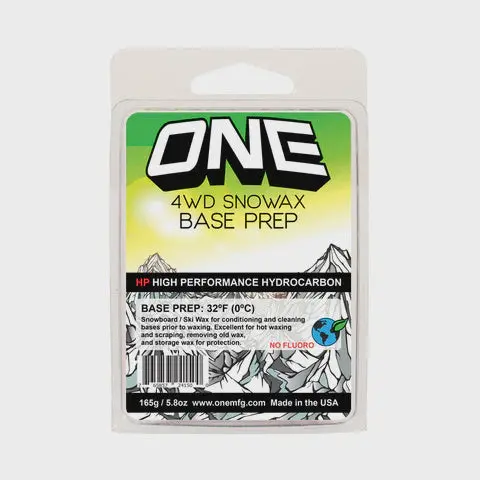 One Mfg 4Wd Base Prep Cleaning Wax 165G 1
