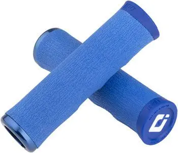 Odi Dread Lock Grips - Blue, Lock-On 1