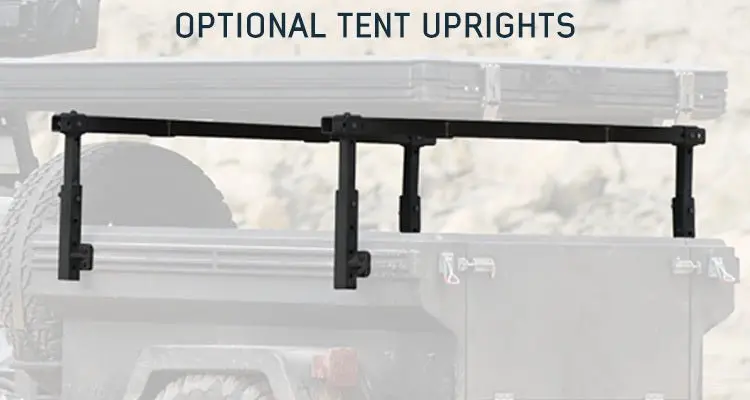 Ovs Offroad Trailer Tent Uprights (Pair) - Recon Recovery 1