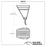 Old Man Mountain Divide Fat Bike Rack - Front Or Rear Mount, Black - Fat Bike 2