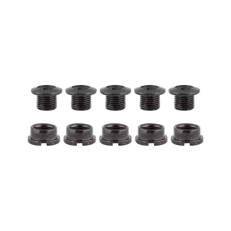 Origin 8 Alloy Single Speed Chainring Bolts - Black 1