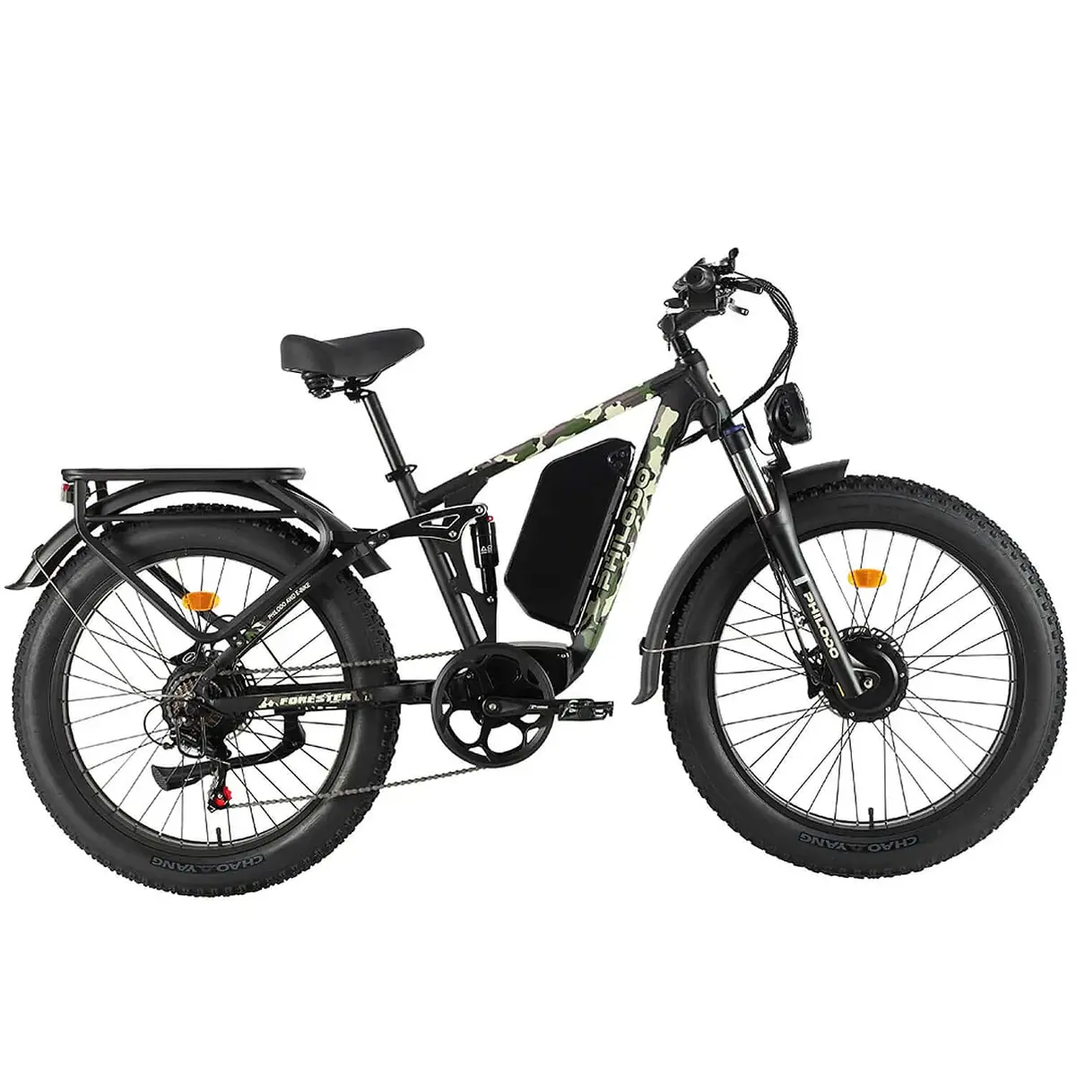Philodo Forester 60V 5000W Dual-Motor Full-Suspension E-Bike