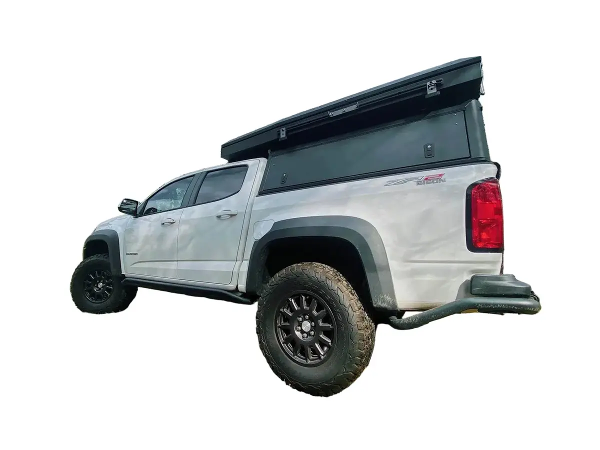 Alu-Cab Explorer Bed Cap For 2015-2022 Chevy Colorado & Gmc Canyon 5Ft Bed 1