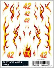 Blazin' Flames Dry Transfer 1