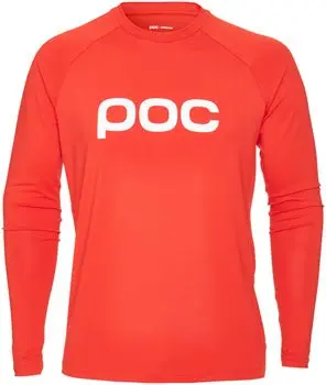 Poc Essential Enduro Jersey - Prismane Red, Long Sleeve, Men's 1