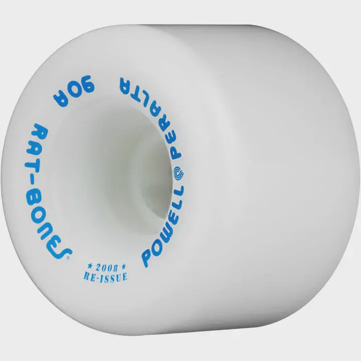 Powell Peralta Rat Bones 90A Wheels - White 1