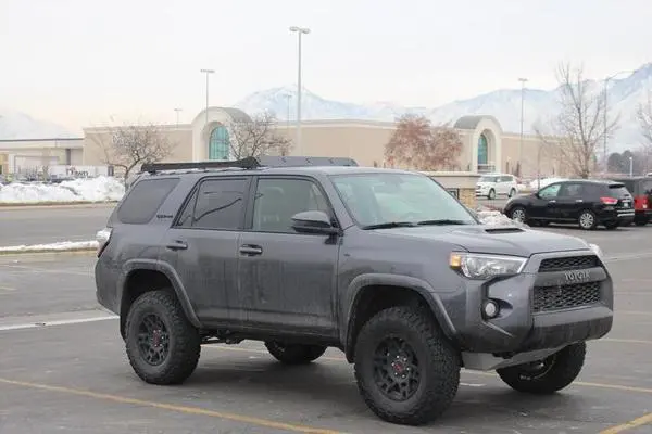 Prinsu 3/4 Roof Rack For 2010-2024 Toyota 4Runner- Black Powder Coat (No Drill) 1