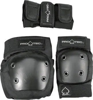 Pro-Tec Youth Street Gear Junior, 3-Pack: Black Sm 1