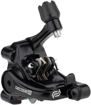 Promax Decode R Dsk-718R Disc Brake Caliper - Short Pull Road, Mechanical, Flat Mount, Black 1