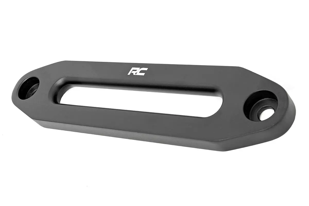 Rough Country Rs115 Hawse Fairlead - For Truck/Jeep, Powdercoated Black 1