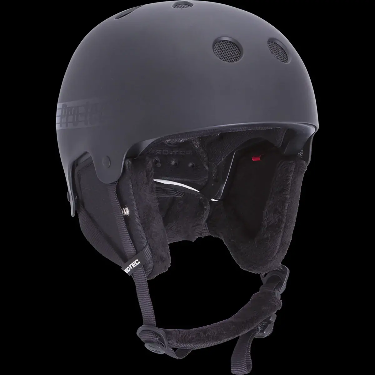 Pro-Tec Old School Snow Mips Helmet - Stealth Black 1