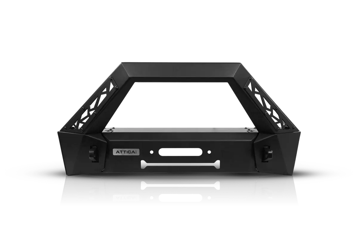 Attica 4X4 Terra Series Stubby Front Bumper For 2018-2025 Jeep Wrangler Jl & Gladiator Jt 1