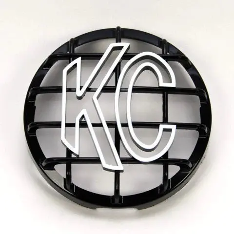 Kc Hilites 6" Stone Guard For Slimlite  (Black/White) - Recon Recovery 1