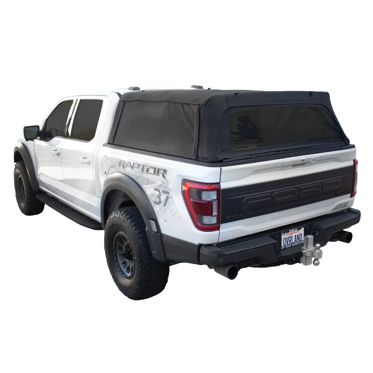 Explorer Soft Shell Bed Topper 2015-2026 Ford F-150 5.5' Bed | Ovs Black Diamond 1