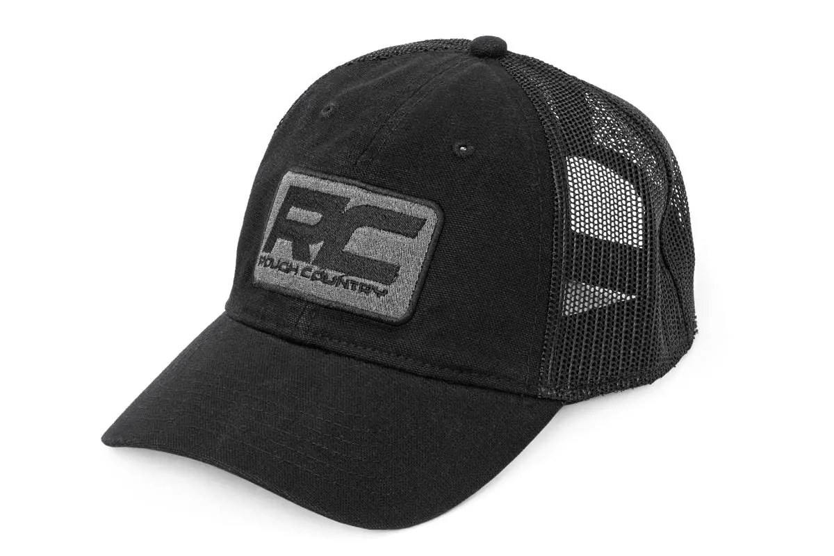 Rough Country 84120 Mesh Cap - One-Size-Fits-All, Charcoal 1