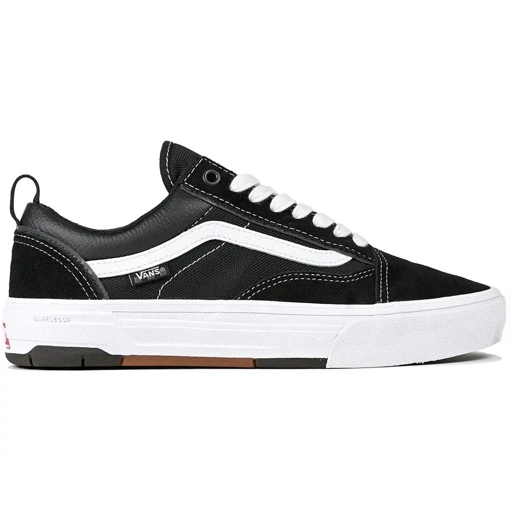 Vans Skate Old Skool Wafflecup Shoe - Black/White 1