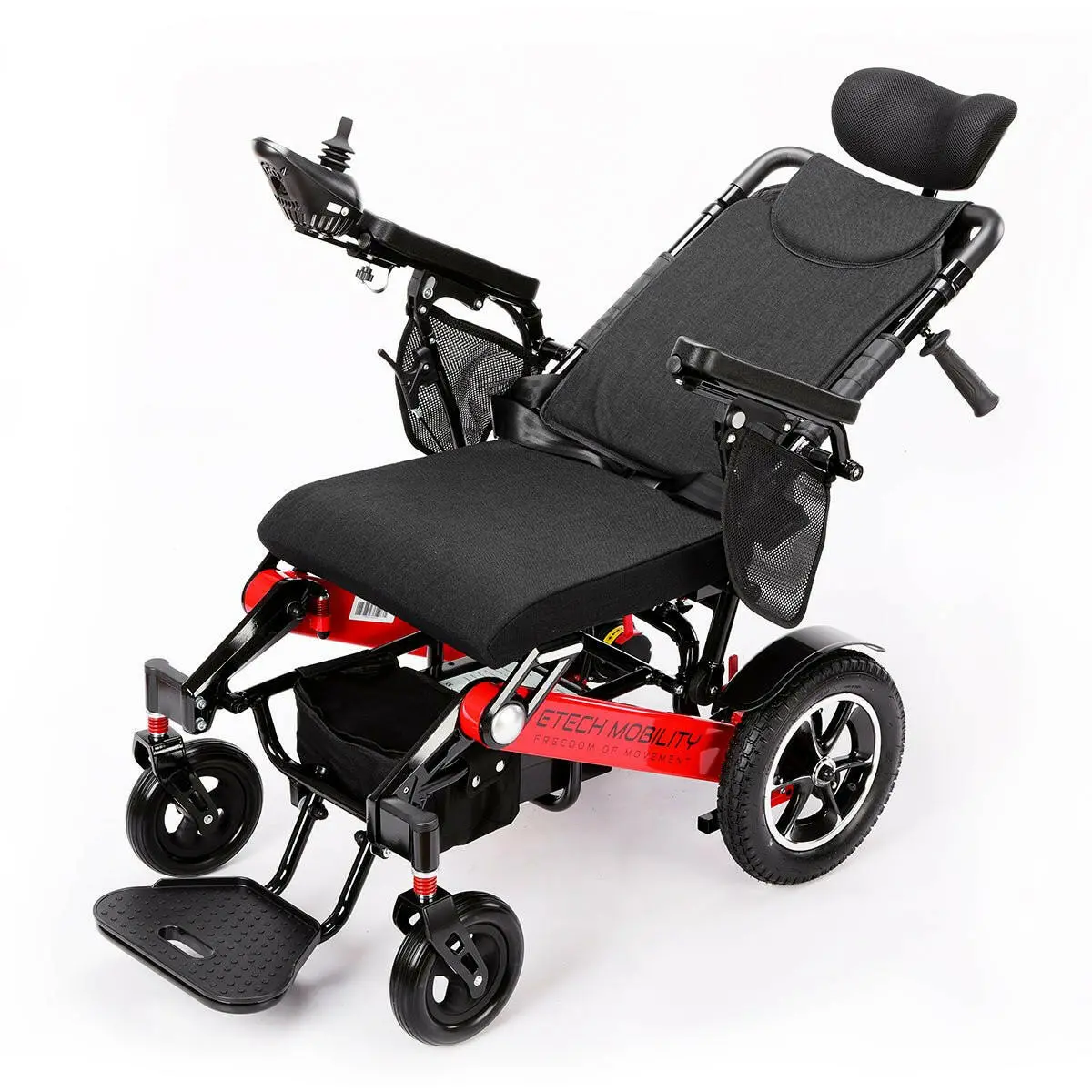 Wide-Seat Automatic Reclining Electric Foldable Wheelchair | Freedom Pro Ar 1