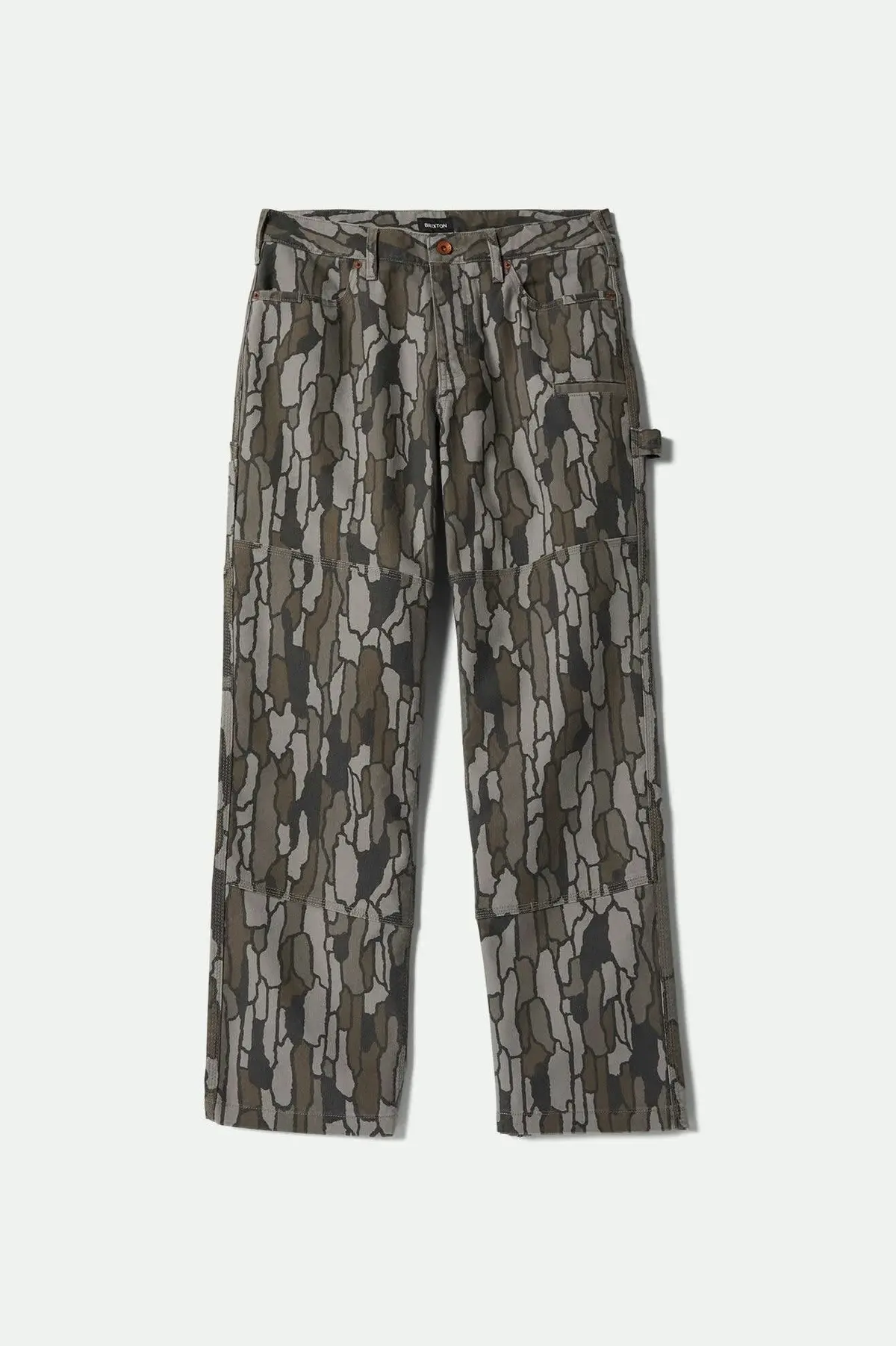 Brixton Builders Carpenter Pant - Bark Camo 1