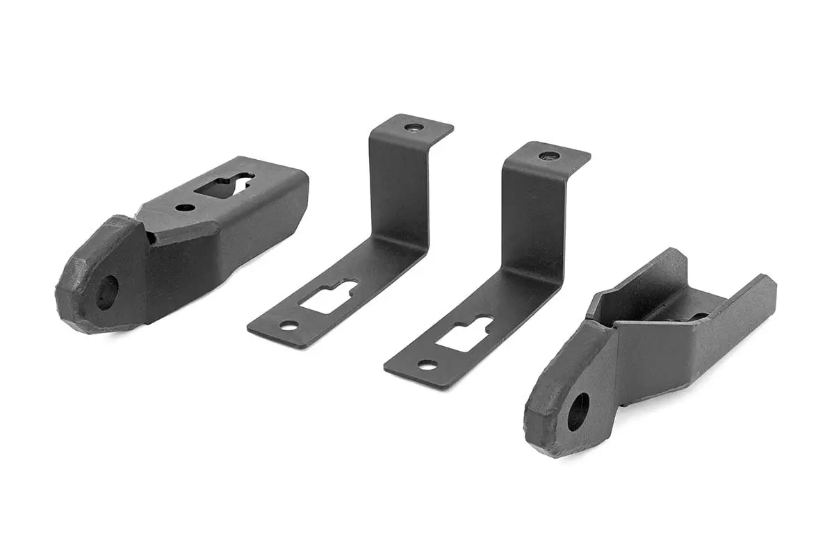 Rough Country Rs144 D-Ring Mount - Black, Sold As Pair 1