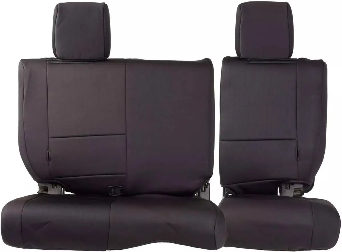 Smittybilt Black Neoprene Seat Cover Set Front & Rear For 2013 - 2018 Jeep Wrangler Jk - Recon Recovery 2