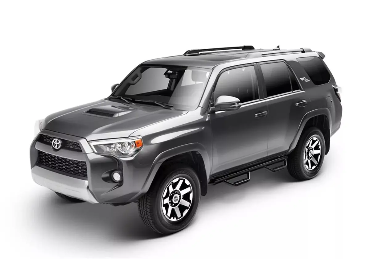 Smittybilt 2" Wheel To Wheel Nerf Steps For 2014 - 2024 Toyota 4Runner (Pair) - Recon Recovery 1