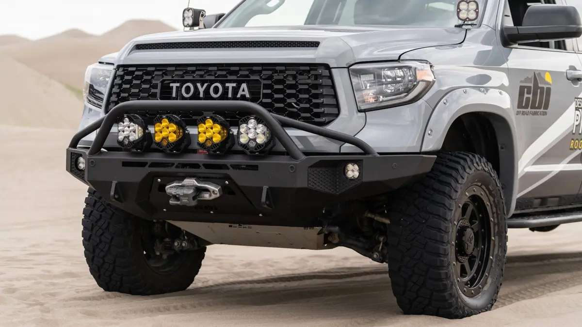 Cbi Offroad Baja Full Width Front Bumper For 2014-2021 Toyota Tundra 1