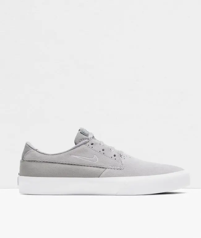 Nike Sb Shane Shoe - Wolf Grey/White 1