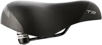 Selle Italia T2 Flow Saddle - Fec Alloy, Black, L2 1