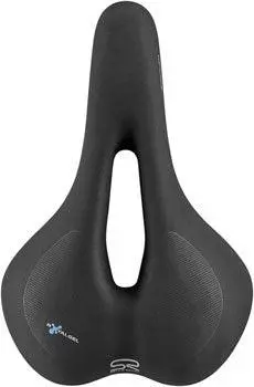 Selle Royal Forum Moderate Saddle - Steel, Black, Women's 1