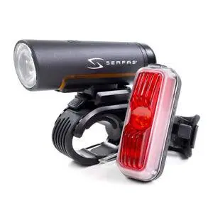 Serfas Tsc-8 True Series Combo 1100C/350 Light Set 1