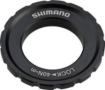 Shimano Xt M8010 Outer Serration Centerlock Disc Rotor Lockring, For Use With 12/15/20Mm Axle Hubs 1