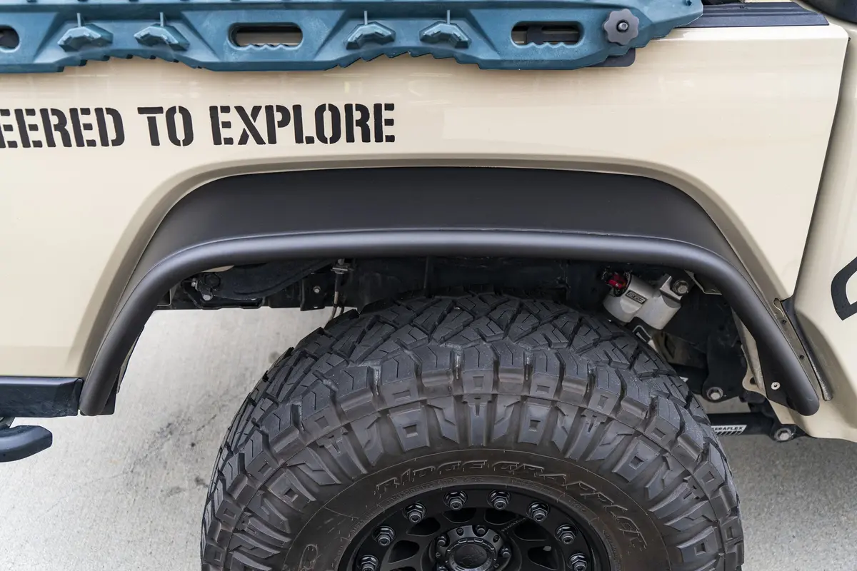 Smittybilt Rear Xrc Tube Fender Pair For 2018-2026 Jeep Wrangler Jl - Recon Recovery 1