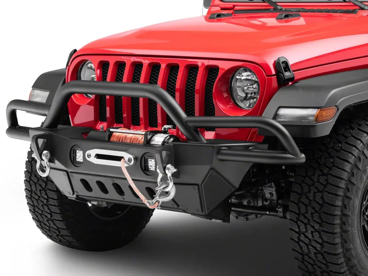 Smittybilt Src Gen2 Front Bumper For 2018-2025 Jeep Wrangler Jl - Recon Recovery 1