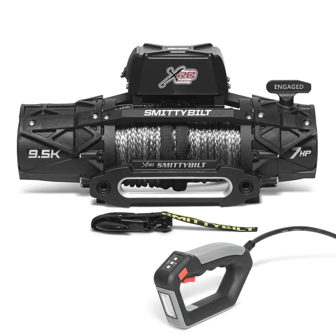 Smittybilt Xrc Gen3 Comp Series 9.5K Winch With Synthetic Rope 7Hp -Recon Recovery 1
