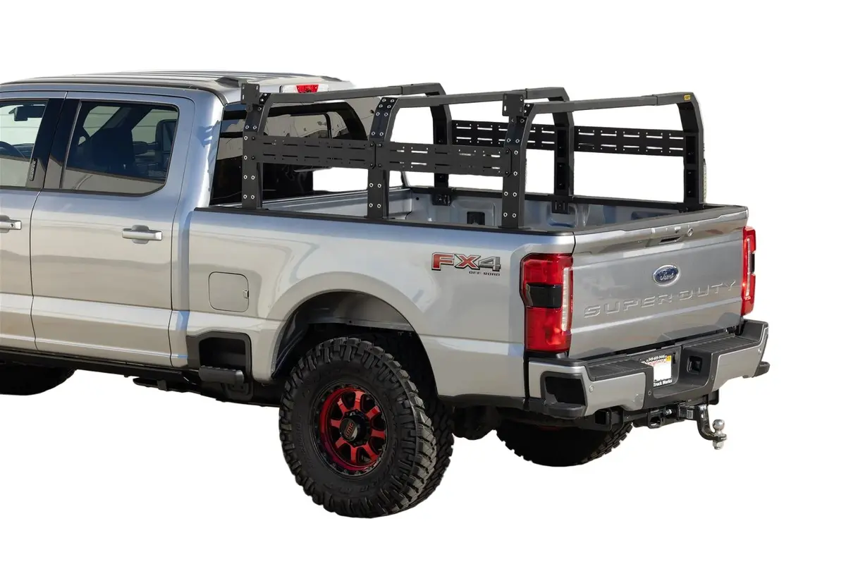 Smittybilt Defender Tall Truck Bed Rack | Overland-Ready Roof Tent Mount & Cargo Storage 1