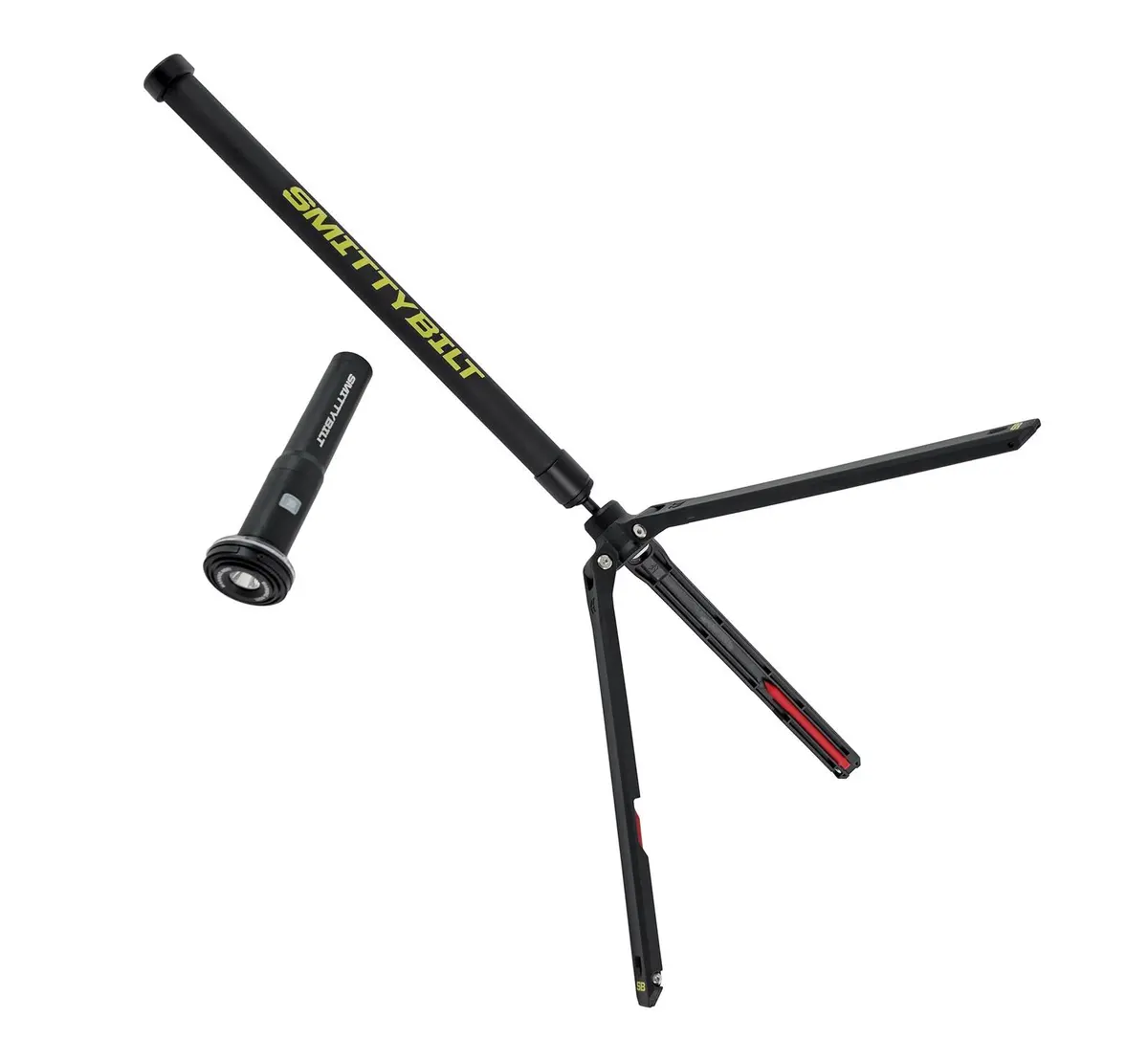 Smittybilt 10Ft Portable Telescoping Camp Light + Removable Flashlight - Recon Recovery 1