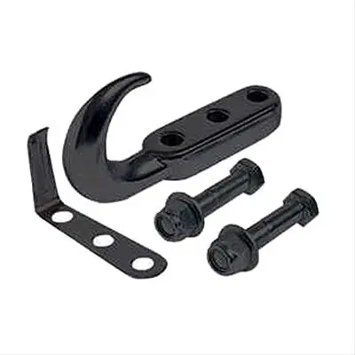 Smittybilt Tow Hook Kit - Black 7605 1