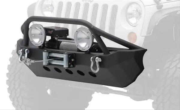 Smittybilt Xrc Gen1 Rock Crawler Winch Front Bumper For 2007-2018 Jeep Wrangler Jk 1